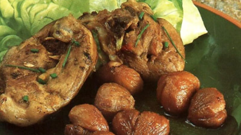 recipe image Αρνάκι με κάστανα και μέλι