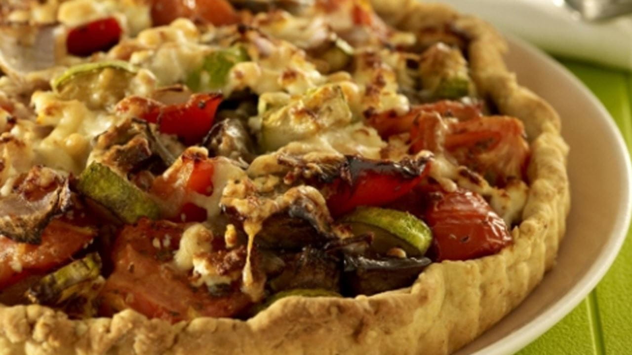 recipe image Τάρτα με λαχανικά και φέτα