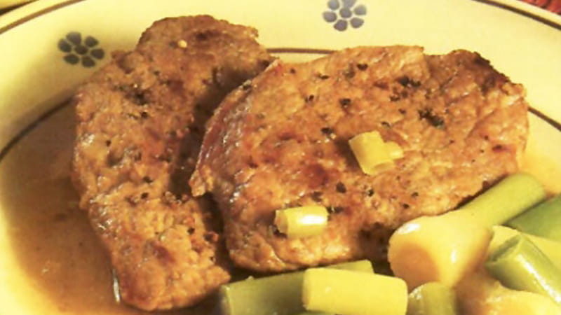 recipe image Σνίτσελ με πράσα