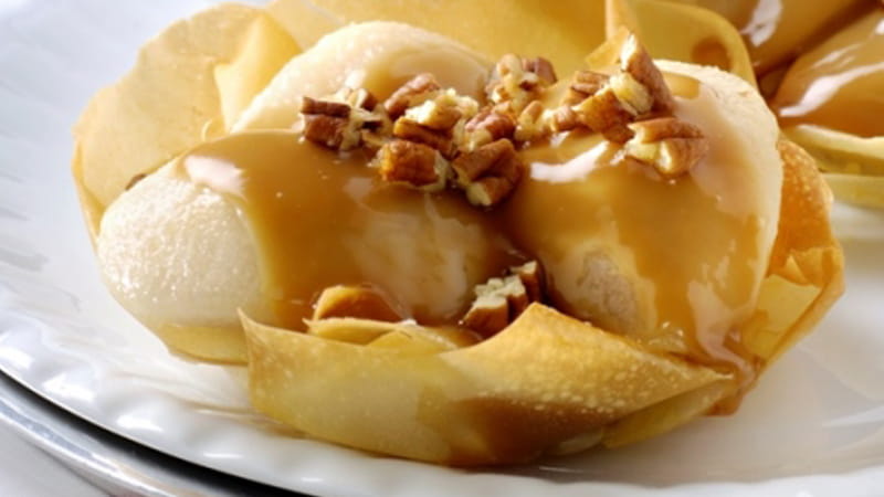 recipe image Τάρτες με αχλάδι και καραμέλα