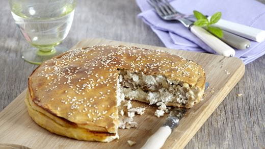 recipe image Κρεατόπιτα με μυζήθρα Κρήτης