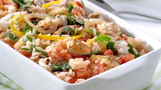recipe image Πιλάφι θαλασσινών