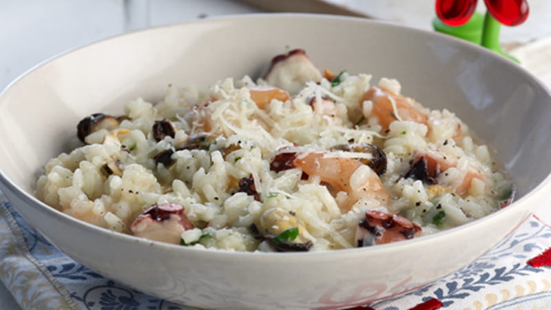 recipe image Ριζότο Θαλασσινών
