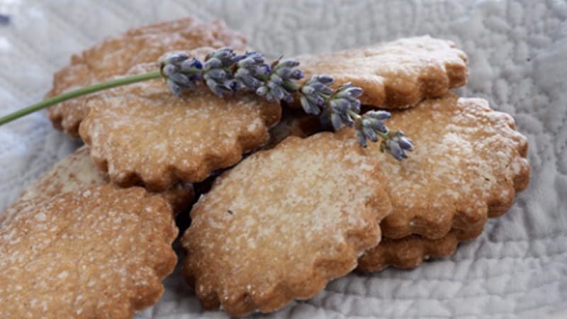 recipe image Μπισκότα λεβάντας