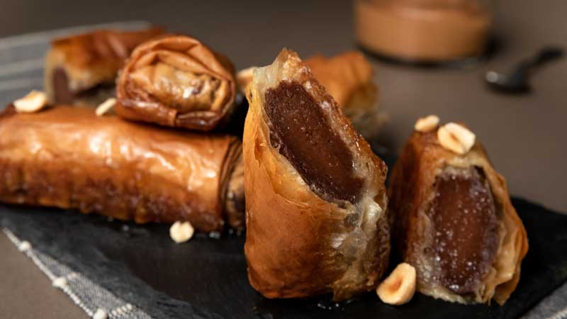 recipe image Γαλακτομπούρεκο με σοκολάτα