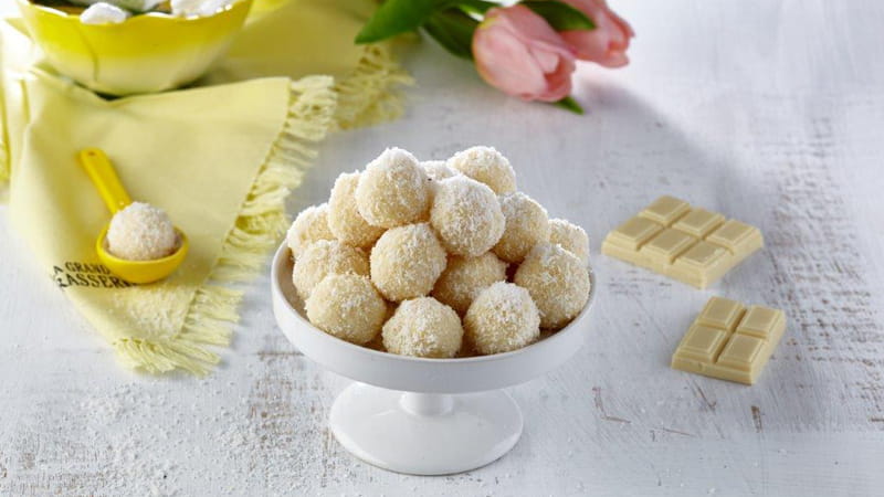 recipe image Τρουφάκια Καρύδας