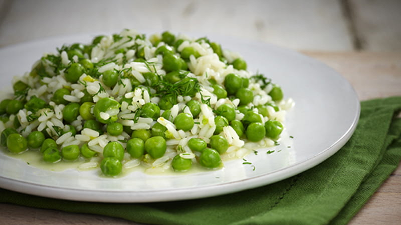 recipe image Ρύζι με αρακά