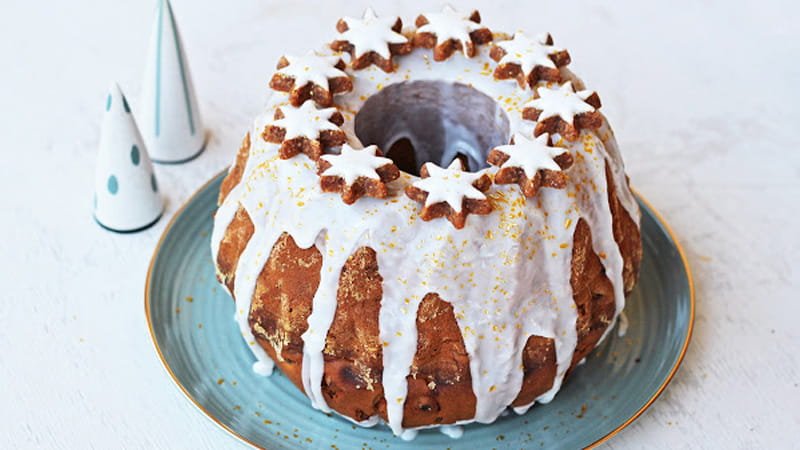 recipe image Χριστουγεννιάτικο Κέικ με Αποξηραμένα Φρούτα
