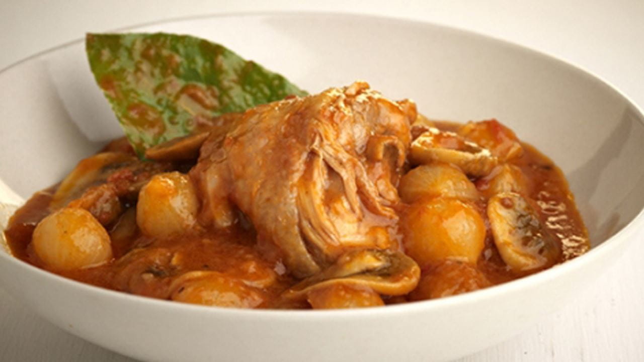 recipe image Κοτόπουλο κρασάτο