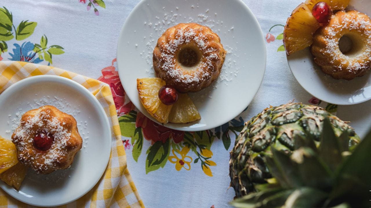 recipe image «Ραβανί» με άρωμα Pina Colada