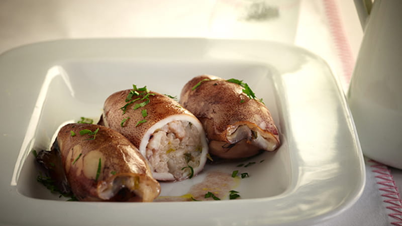 recipe image Καλαμάρια γεμιστά
