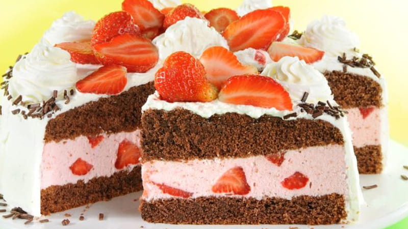 recipe image Κέικ Φράουλας