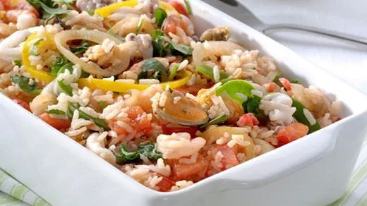 recipe image Πιλάφι θαλασσινών
