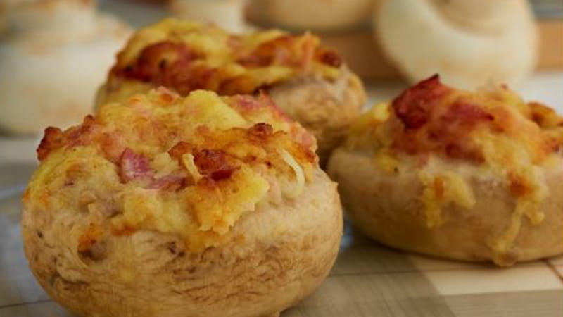 recipe image Γεμιστά μανιτάρια φούρνου