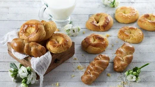recipe image Πασχαλινά Κουλουράκια