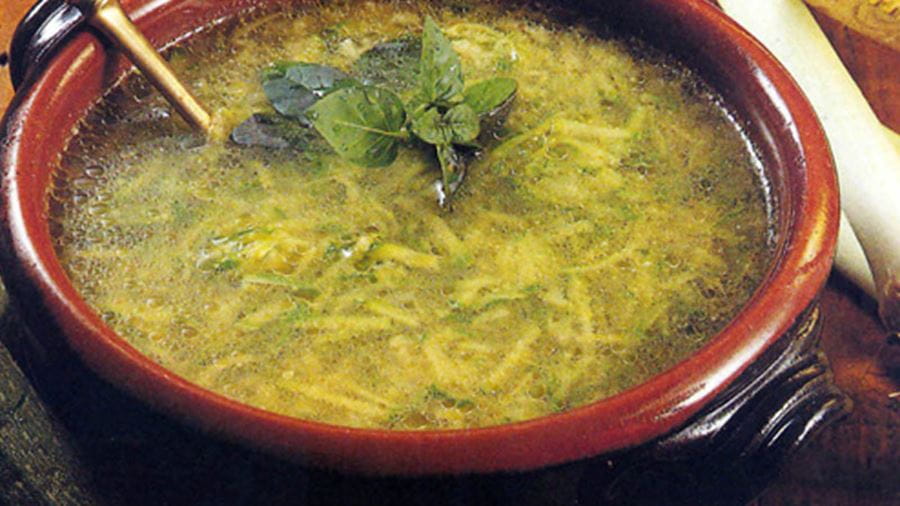 recipe image Σούπα κολοκύθι με βασιλικό
