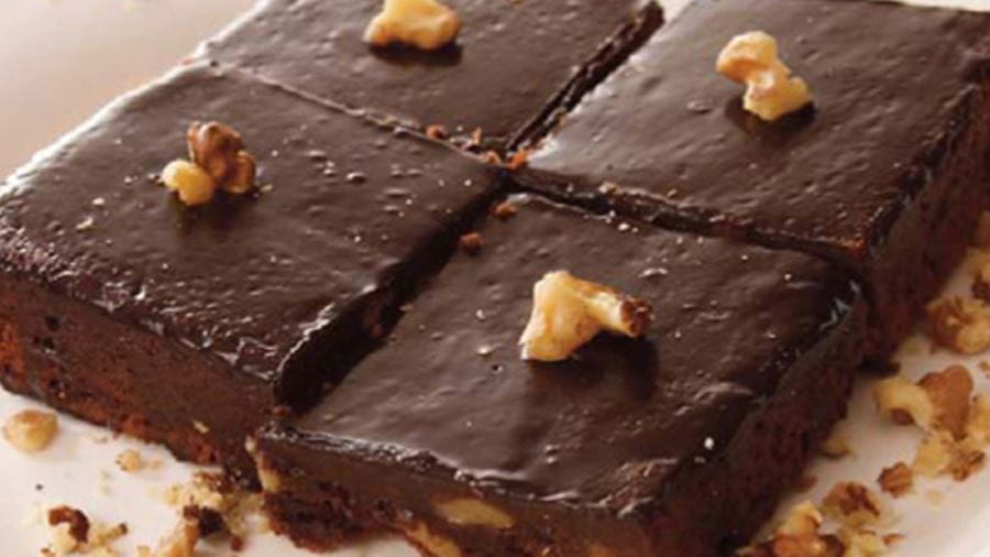 recipe image Brownies με καρύδια