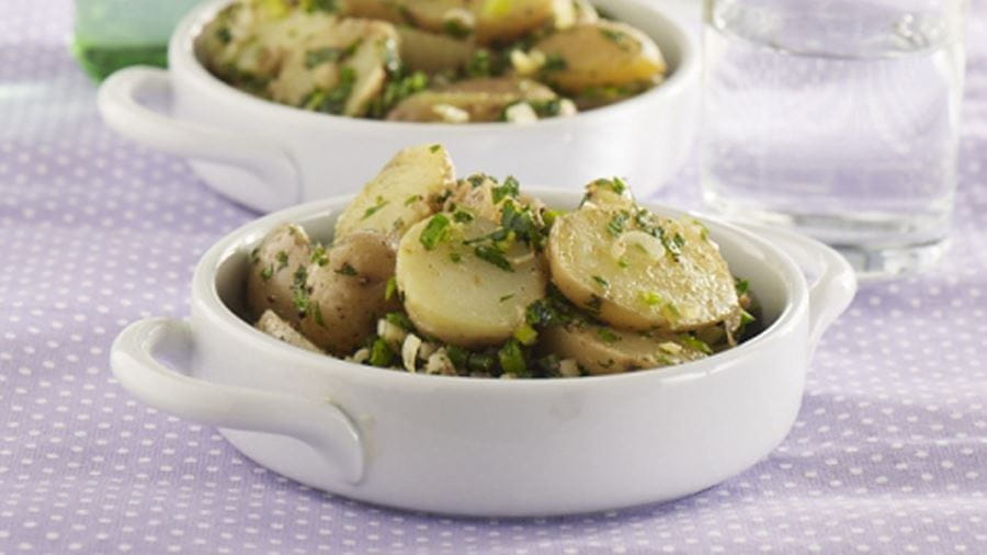 recipe image Πατάτες με αρωματική σάλτσα