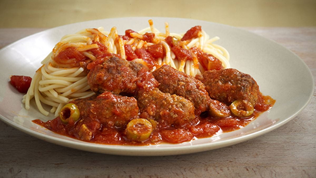recipe image Σουτζουκάκια με ελιές