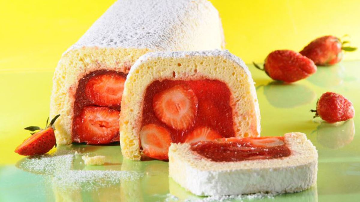 recipe image Κέικ φράουλας