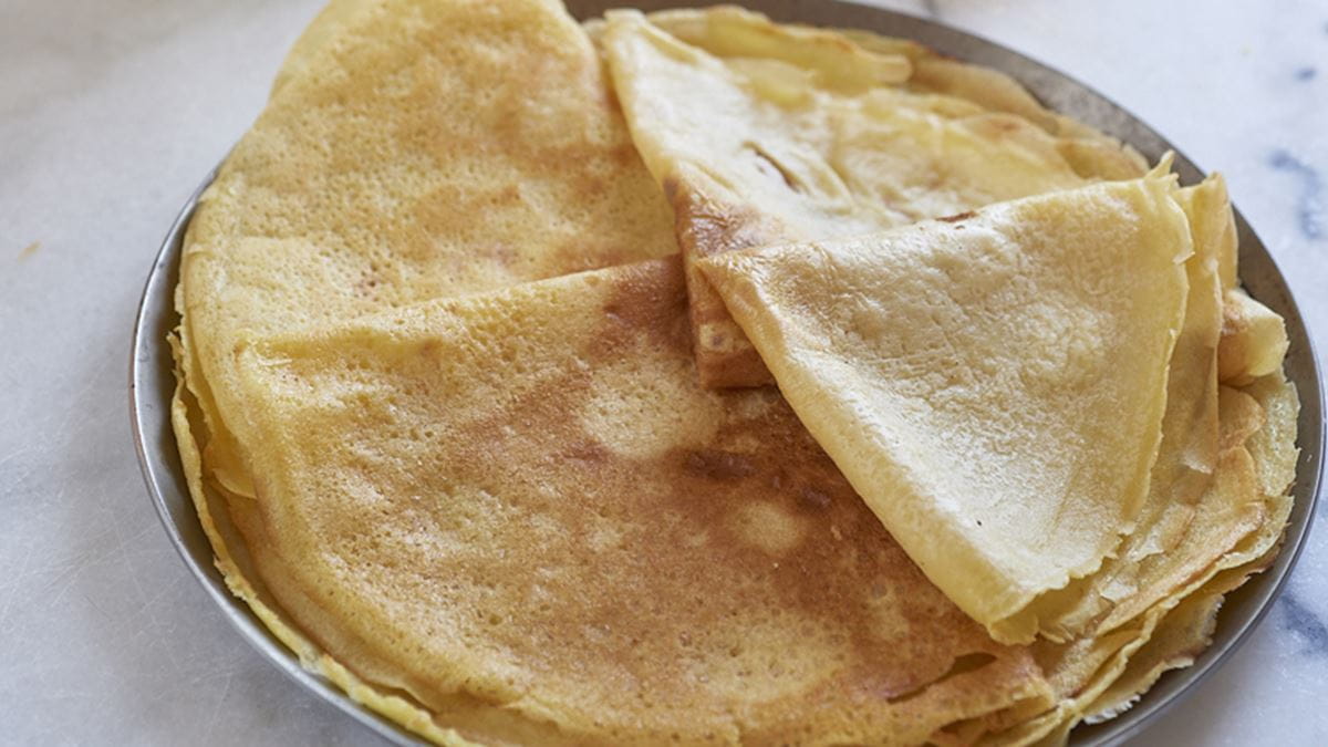 recipe image Κρέπες με Βιτάμ ρόφημα Σόγιας