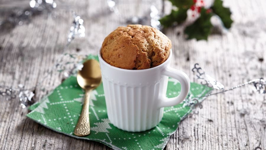 recipe image Cake in a mug με Christmas spices