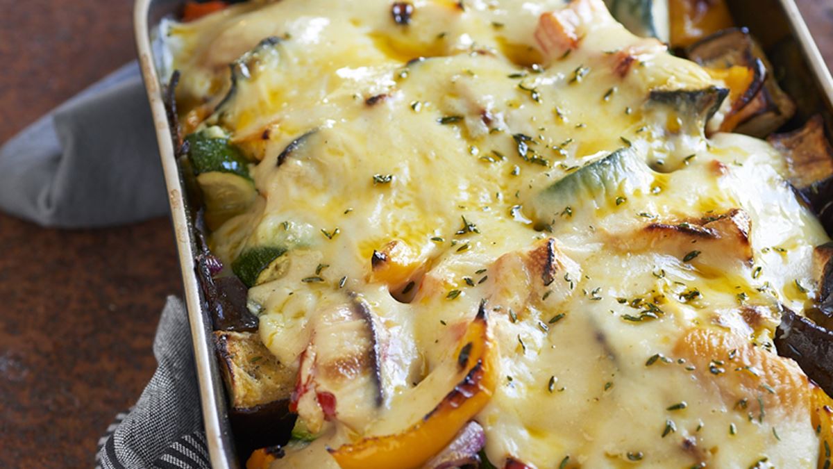 recipe image Λαχανικά ογκρατέν με μπεσαμέλ